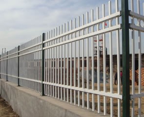 锌钢围墙栏杆004
